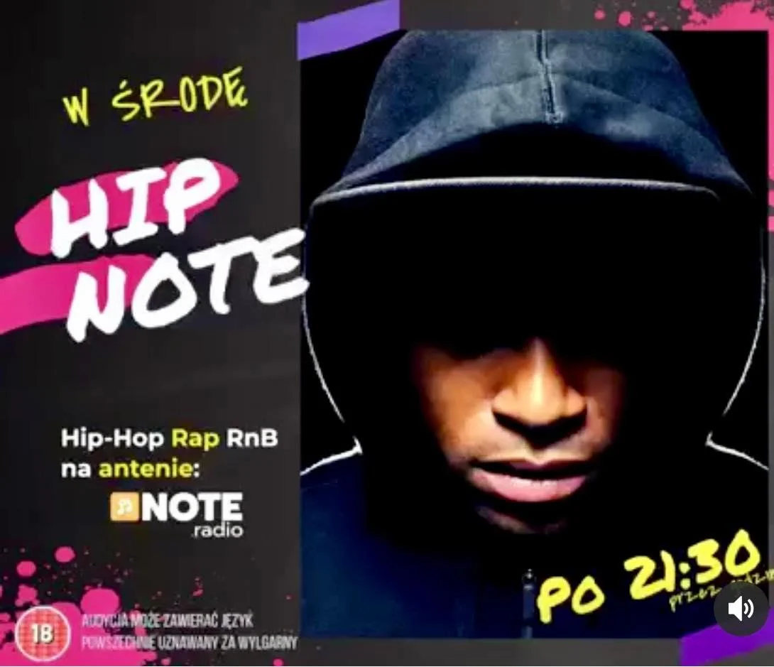 HIP HOP - NOTE.radio - Polskie radio w UK | Polskie radio w Londynie