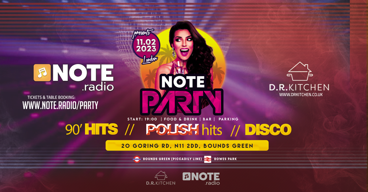 NOTE.party – 11/02/2023 – 2 urodziny NOTE.radio