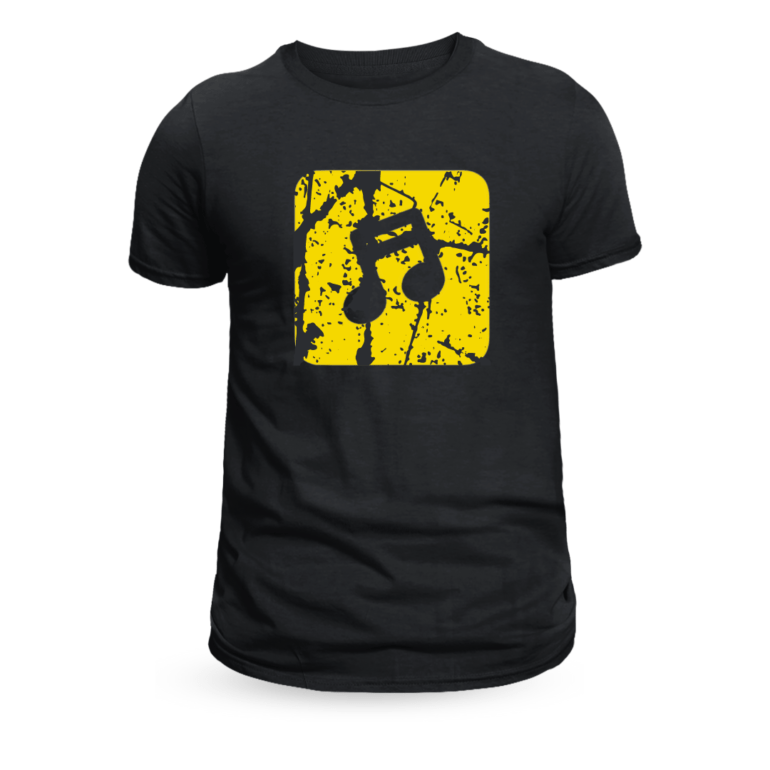 Koszulka - Kolor: Czarny/Zółty