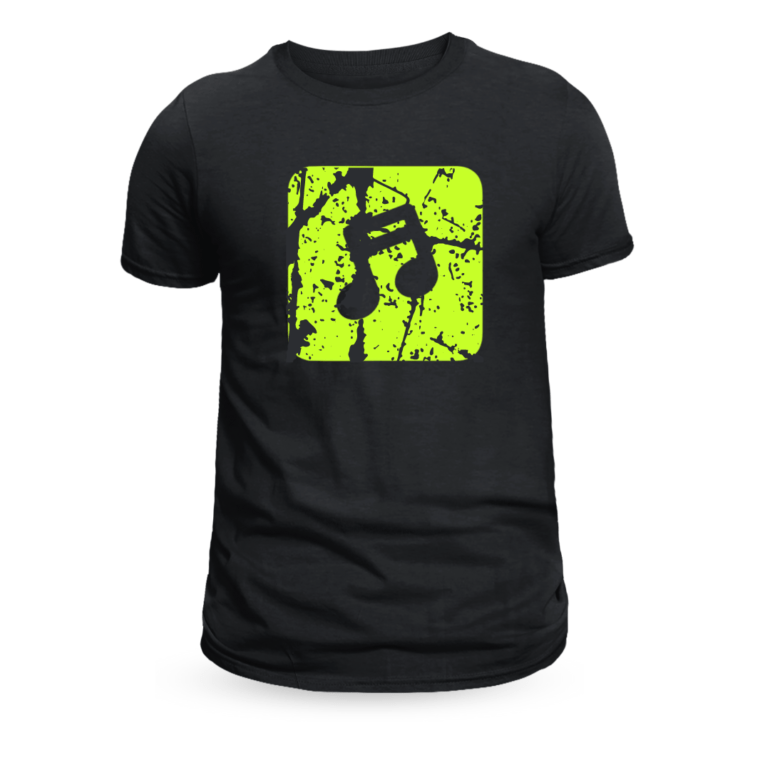Koszulka - Kolor: Czarny/Zielony