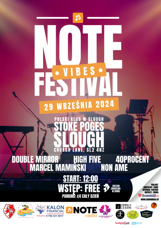 NOTE Vibes Festival - Plakat