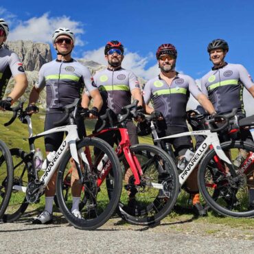 Polska Grupa Rowerowa UK w Dolomitach