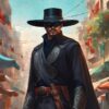 “Zorro z Tarnowa” na wiecu Rafała Trzaskowskiego – kim był tajemniczy protestujący?