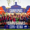 FC Barcelona Femeni z Pucharem Królowej
