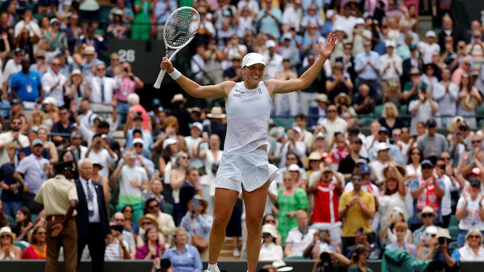 Iga Świątek awansowała do finału Wimbledonu