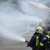 Potężny pożar zakładu w Szczecinie. RCB wydało alert dla mieszkańców