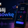 Wyślij głosówkę na antenę NOTE.radio