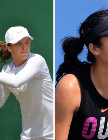 Iga Świątek i Alexandra Eala na grafice ilustrującej mecz trzeciej rundy Wimbledonu 2026