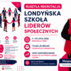 Małgorzata Wojewódzka, prezes organizacji Polki w Sercu Londynu, promuje rekrutację do Londyńskiej Szkoły Liderów Społecznych 2026.