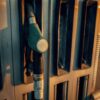 Pistolet dystrybutora paliwa na stacji benzynowej