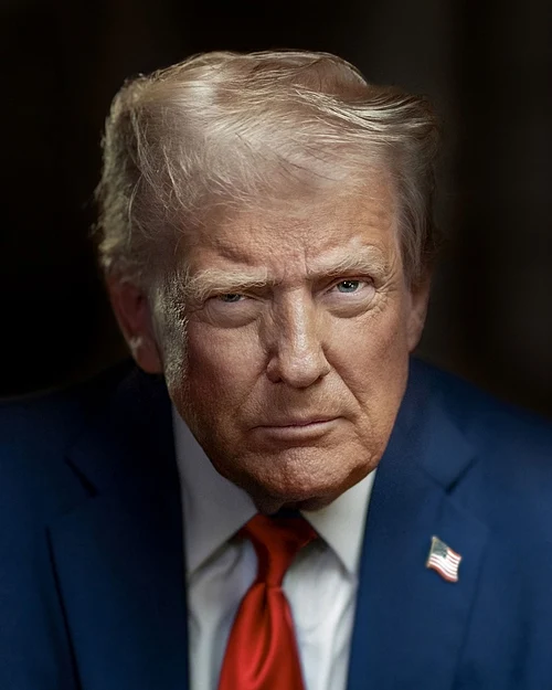 Donald Trump, oficjalny portret prezydencki z 2025 roku